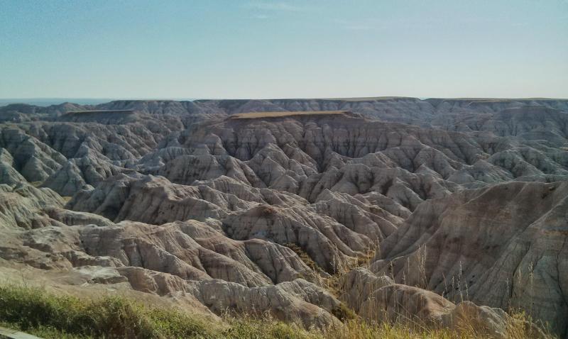 Short Run Through Some "Bad Lands"