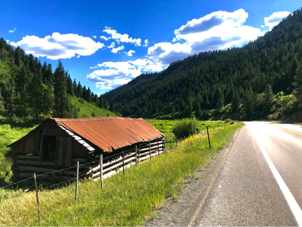Along CO Route 145 - One of the best motorcycle ride's in Colorado