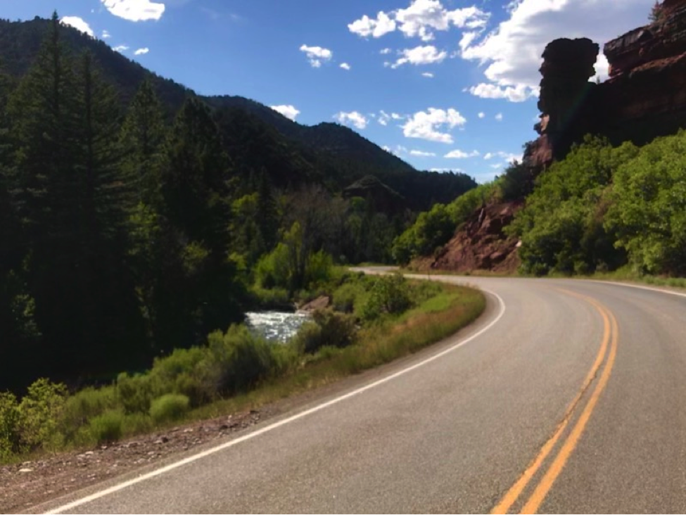 Along CO Route 145 - One of the best motorcycle ride's in Colorado