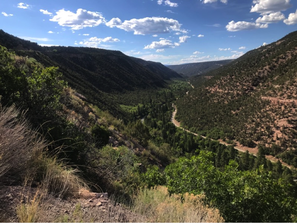Along CO Route 141 - One of the best motorcycle ride's in Colorado