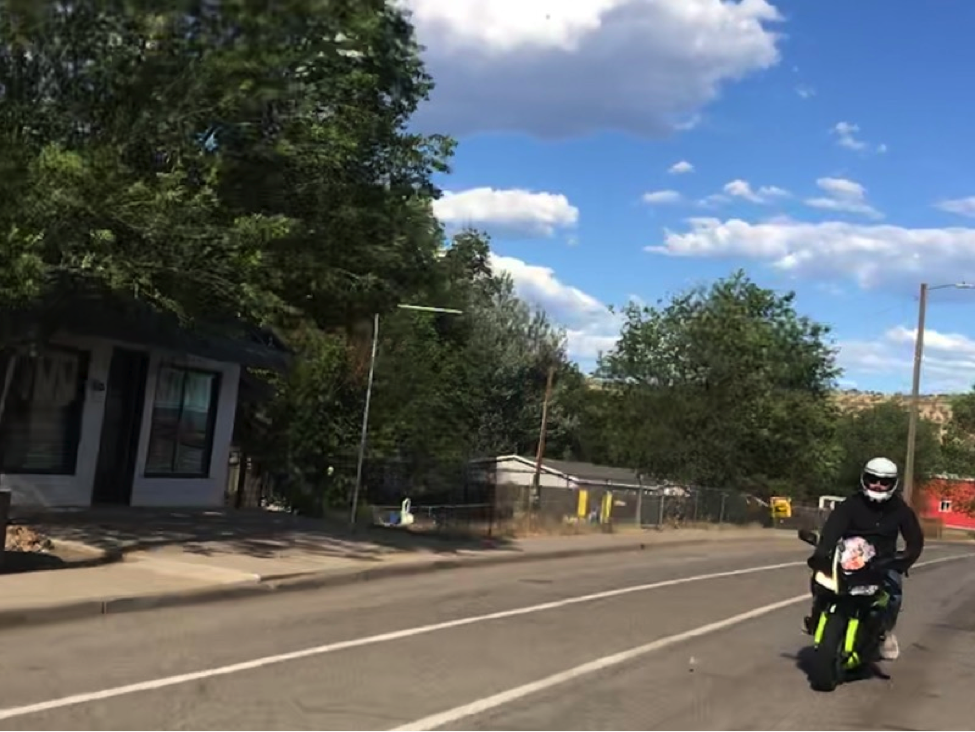 Continuing west on CO Route 145 entering Naturita, CO