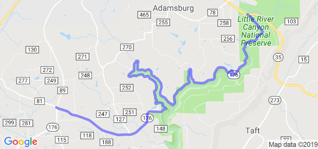 Best motorcycle rides in Alabama 2