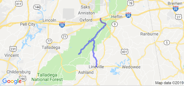 Best motorcycle rides in Alabama 4