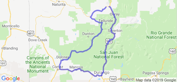 Best motorcycle rides in Colorado 1