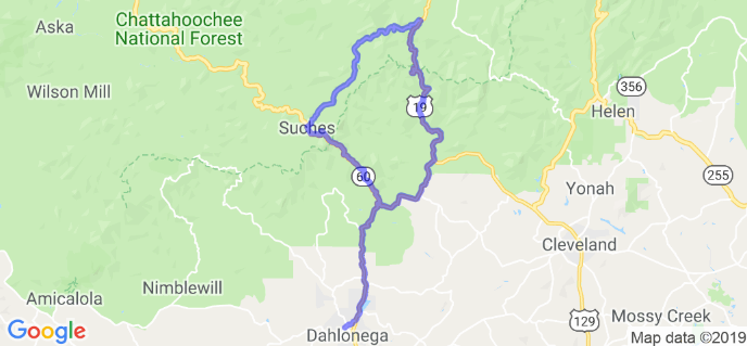 Best motorcycle rides in Georgia 1