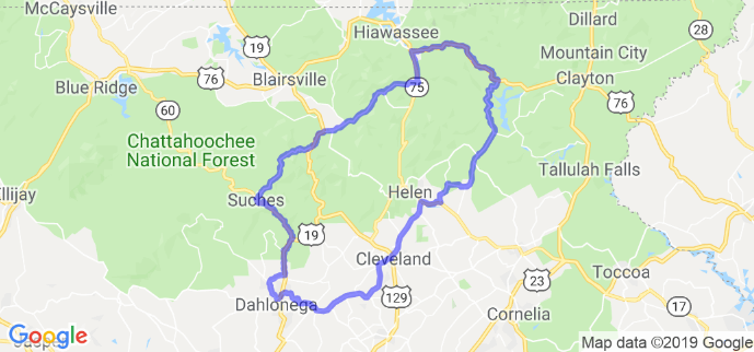 Best motorcycle rides in Georgia 3