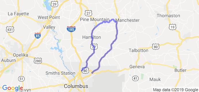 Best motorcycle rides in Georgia 4