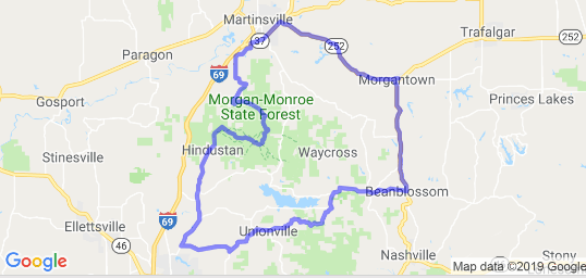 Best motorcycle rides in Indiana 4