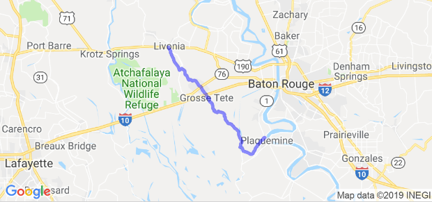 Best motorcycle rides in Louisiana 2