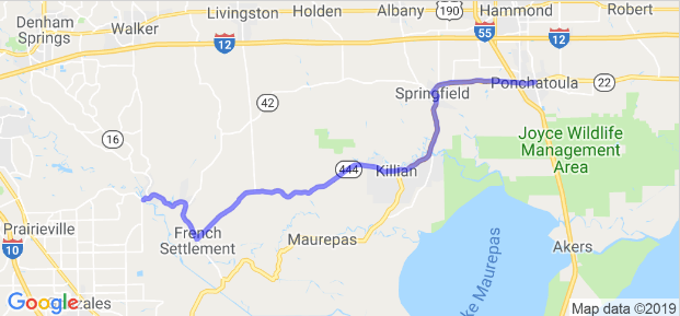 Best motorcycle rides in Louisiana 3