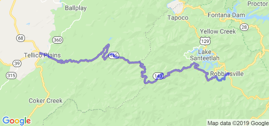 Best motorcycle rides in Tennessee 2