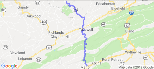 Best motorcycle rides in Virginia 4