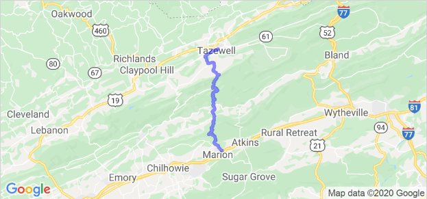 Best motorcycle rides in Virginia 5