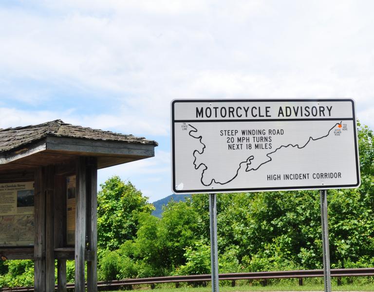 Cherohala Skyway motorcycle ride
