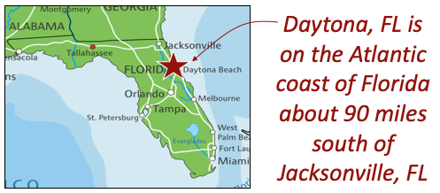 Daytona Bike Week is hosted in Daytona Beach FL