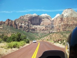 Highway 9 - Zion Canyon utah motorcycle ride