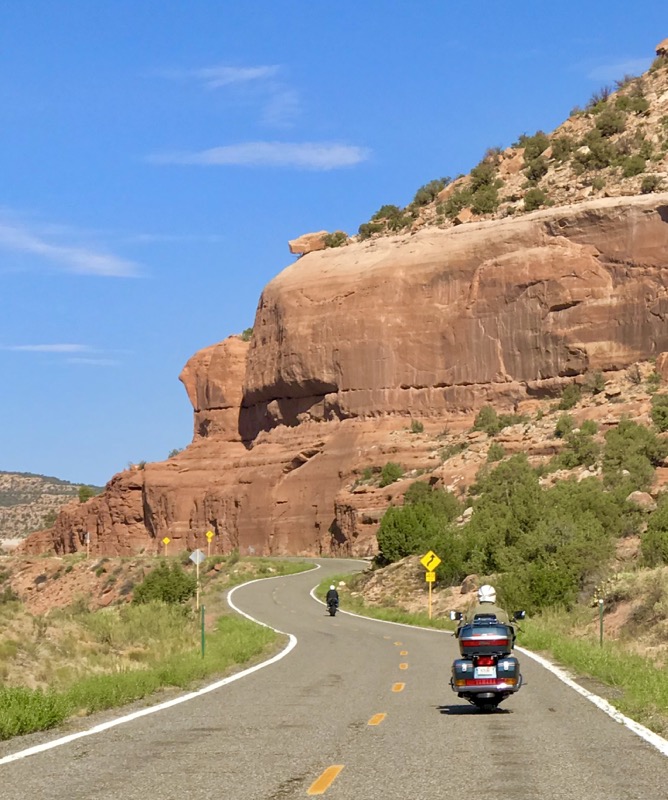 ​​CO Route 141 - Among Colorado's best motorcycle rides!