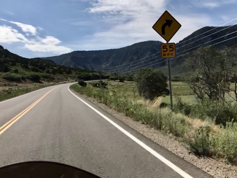​​CO Route 141 - Among Colorado's best motorcycle rides!