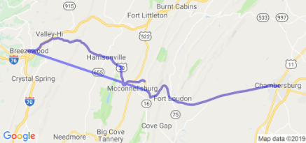 Pennsylvania motorcycle ride number 3