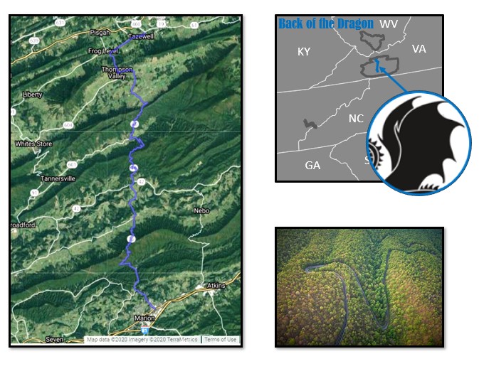 back of the dragon motorcycle ride