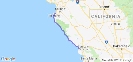 California motorcycle ride #1