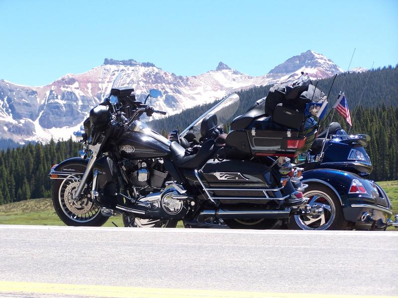 san juan mountain sky way colorado motorcycle ride