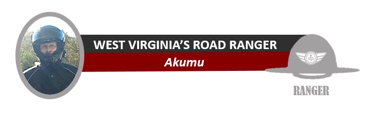 West Virginia's motorcycle road ranger