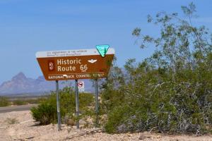 Old Route 66 South of Kingman