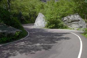 Rt 108 between Jeffersonville and Stowe "Smugglers Notch"